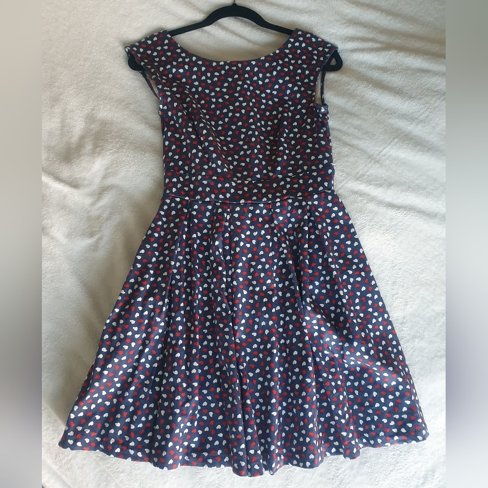 Modcloth Closet London Cotton Heart Dress